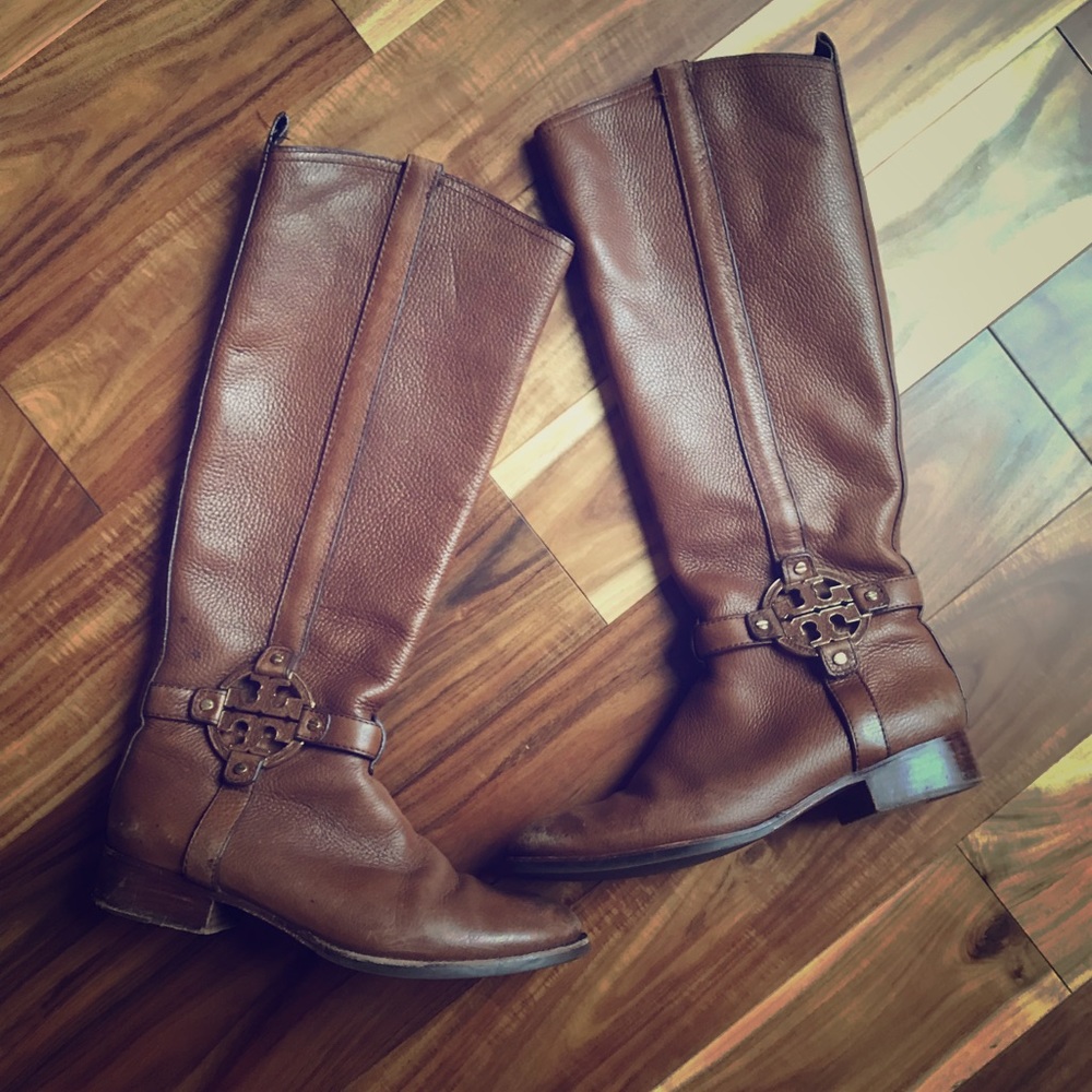 Tory Burch riding boots 9.5